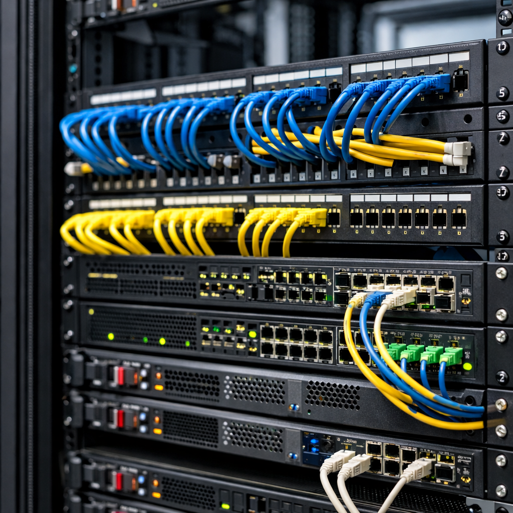 server room cabling server room cabling