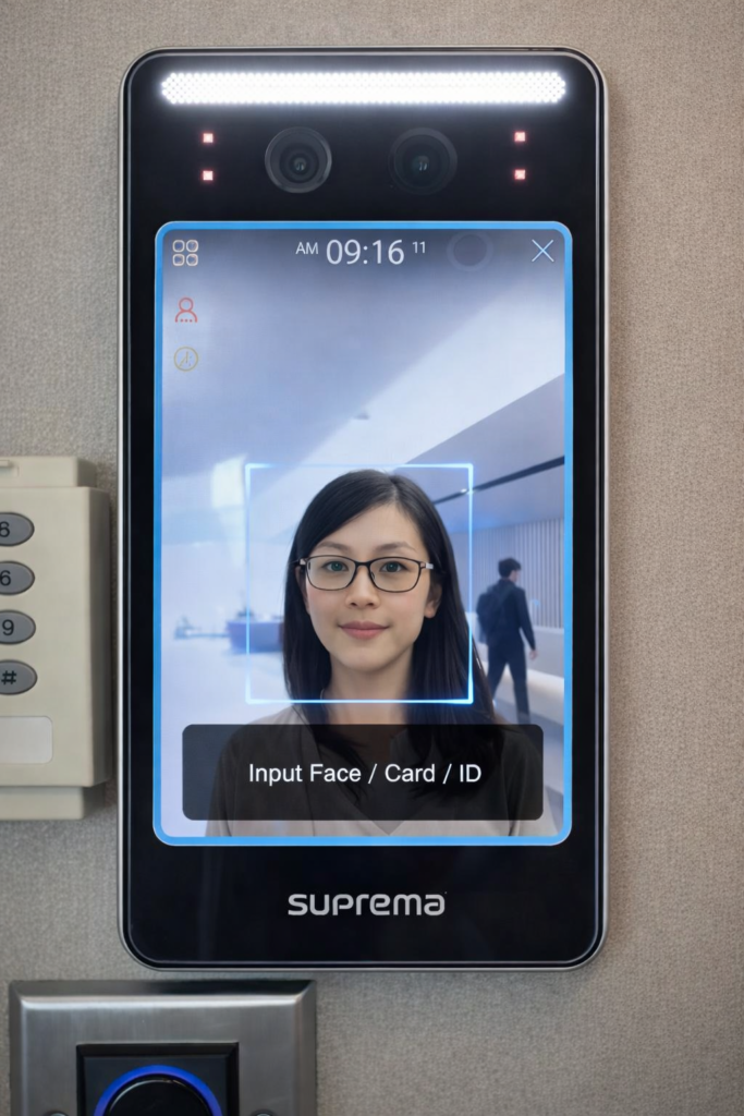 Office Door Access System with Facial Recognition Singapore installation