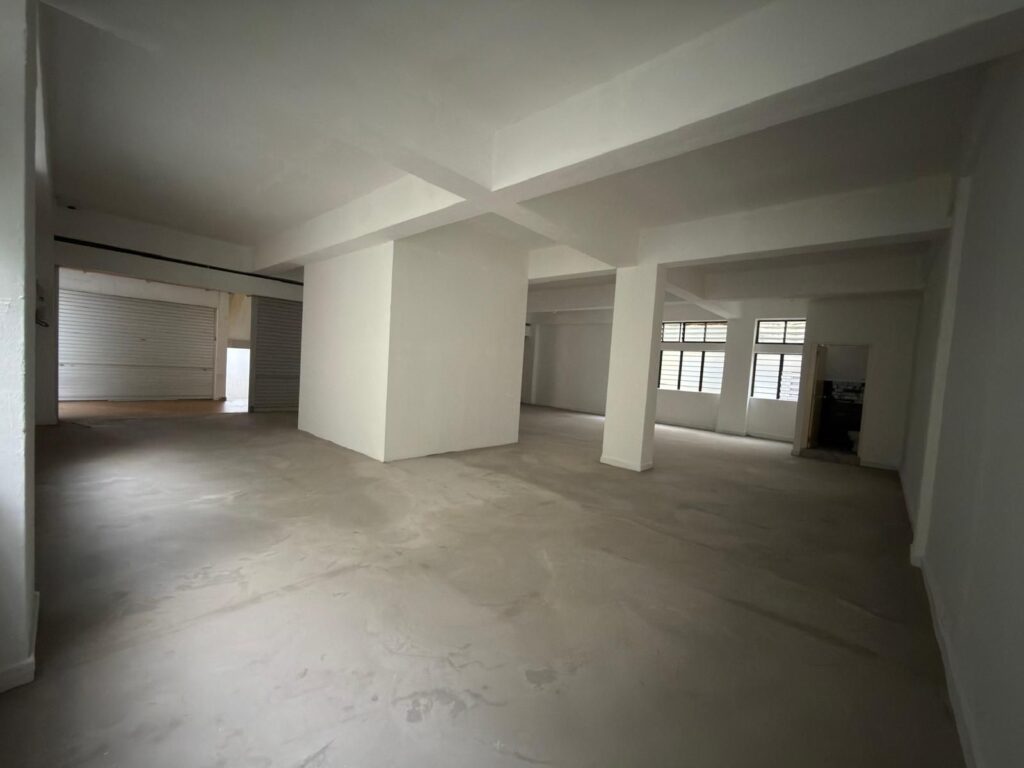 an empty/bare commercial space