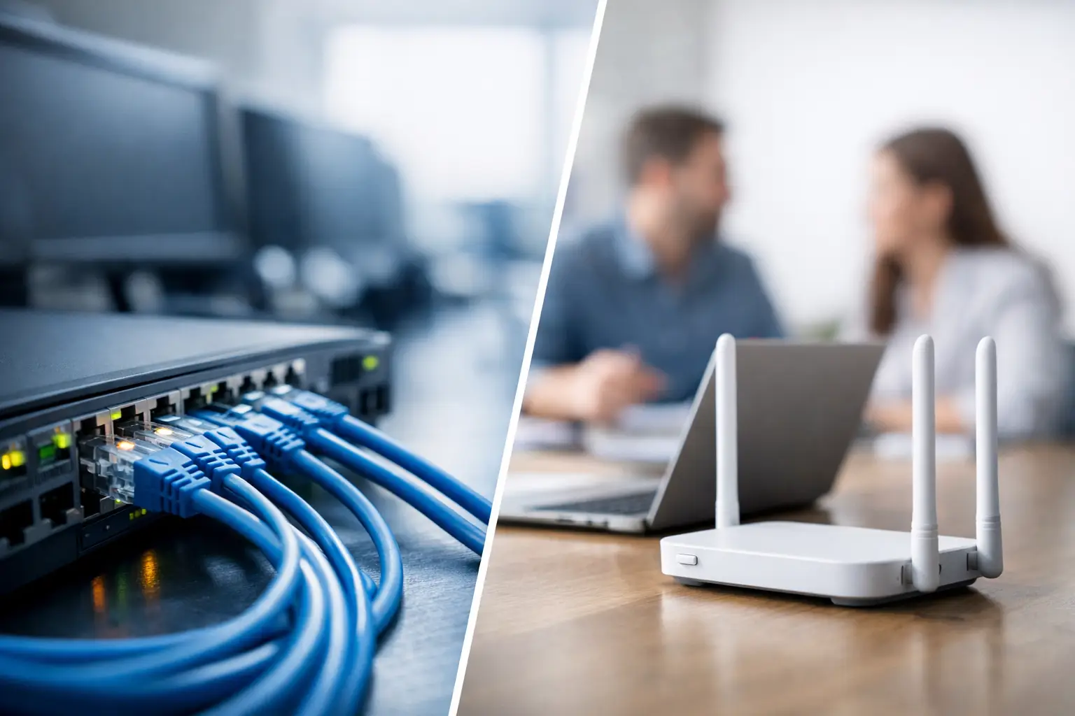 Wired vs Wireless Networking for Business