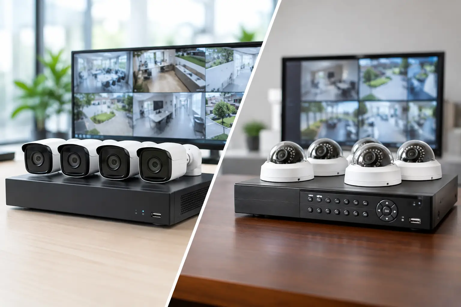 NVR Versus DVR Systems for Business Security